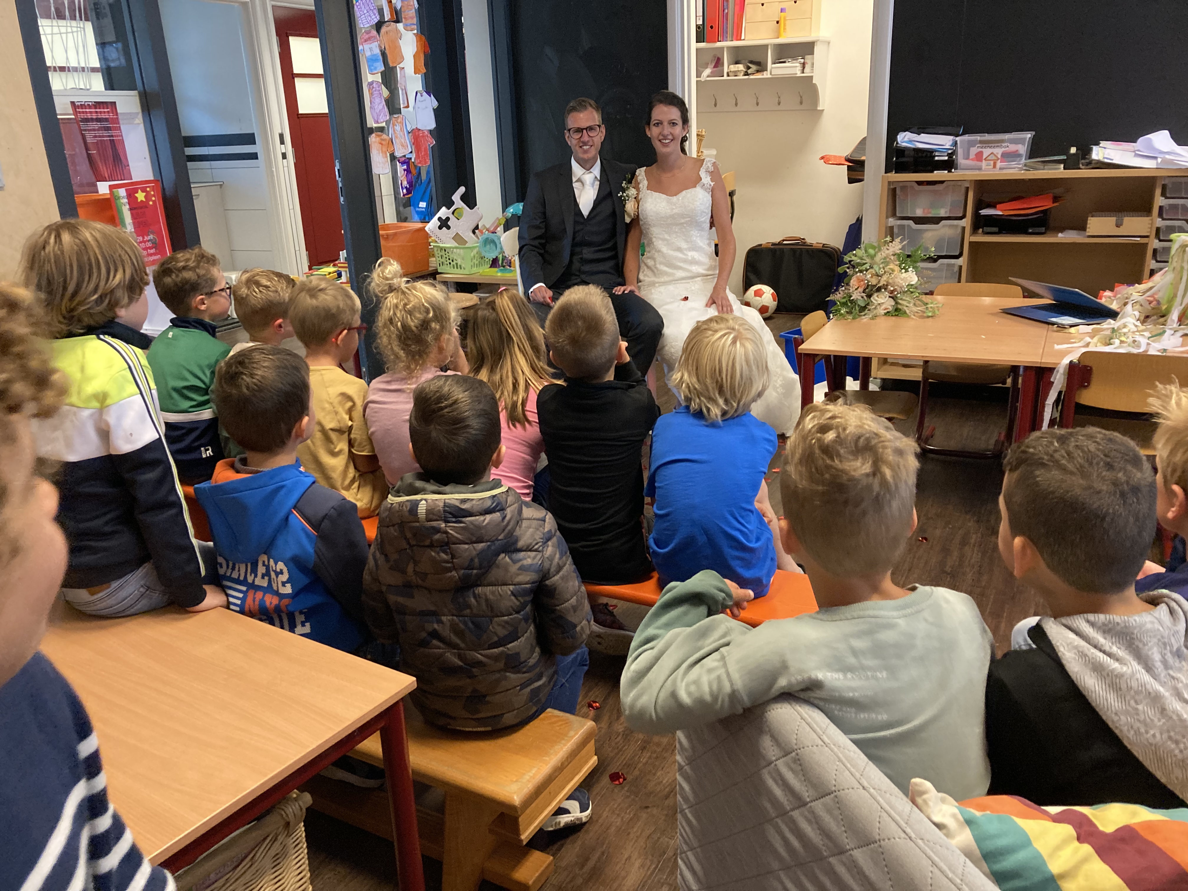 Juf Annika en Koen zijn getrouwd!!